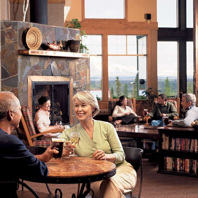 Copper River Princess Wilderness Lodge Copper Center Restaurant foto
